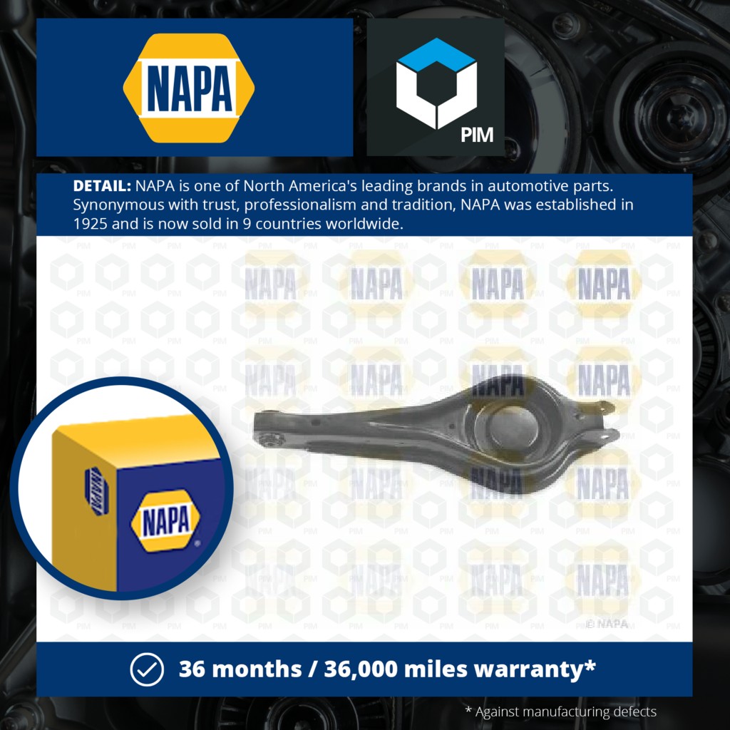 NAPA Wishbone / Suspension Arm Rear NST2384 [PM1850622]