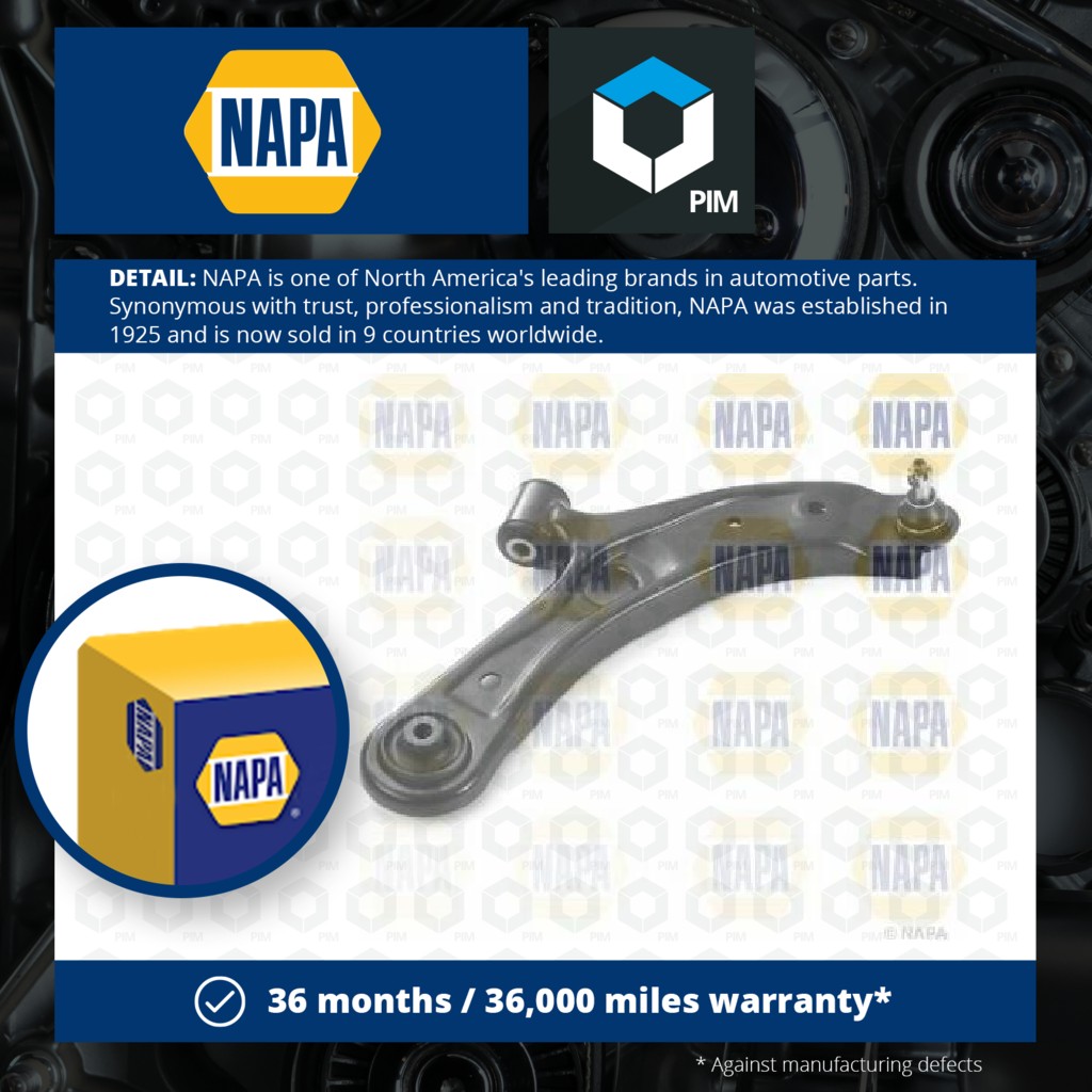 NAPA Wishbone / Suspension Arm Front Right NST2321 [PM1850559]