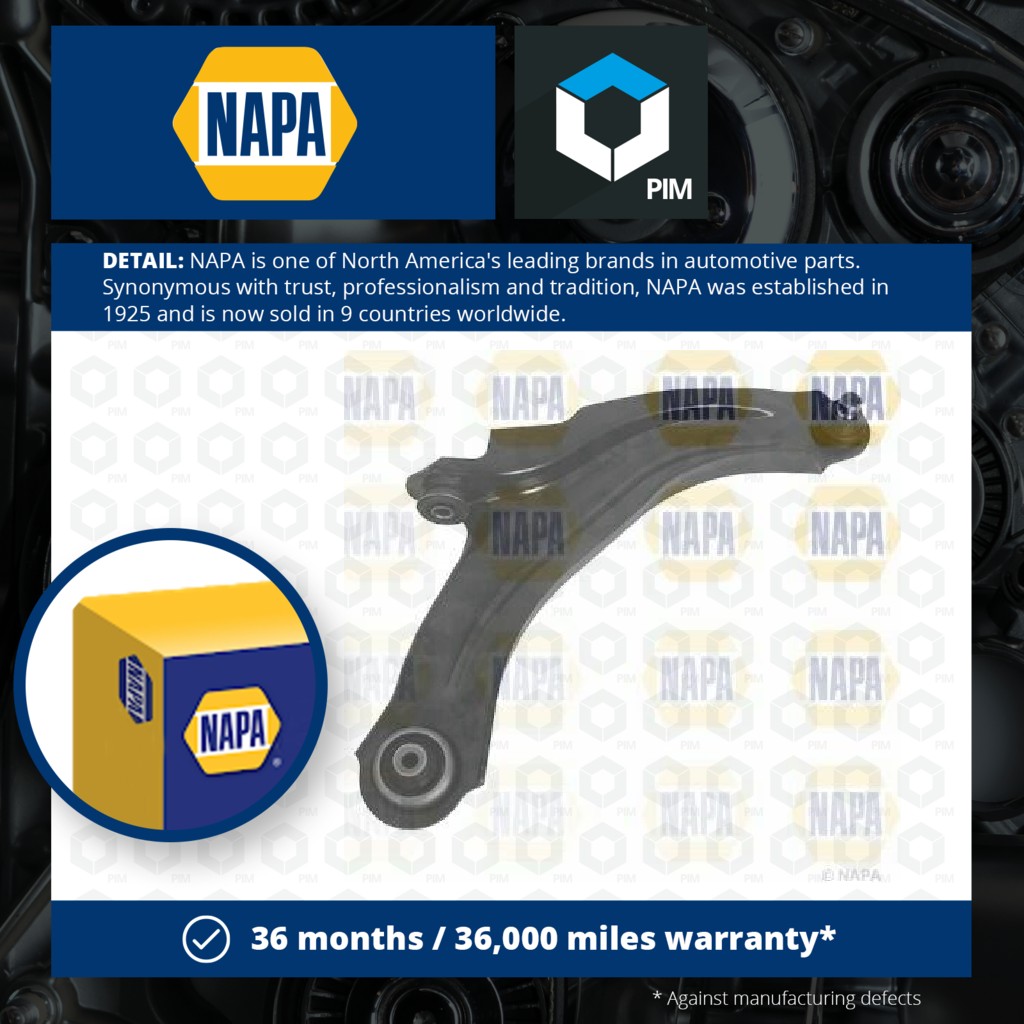 NAPA Wishbone / Suspension Arm Front Right NST2295 [PM1850534]
