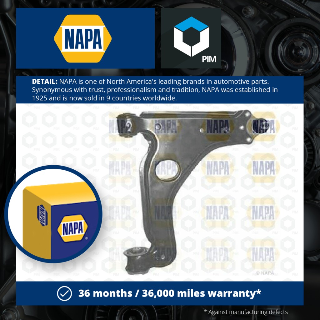 NAPA Wishbone / Suspension Arm Front Right NST2119 [PM1850387]