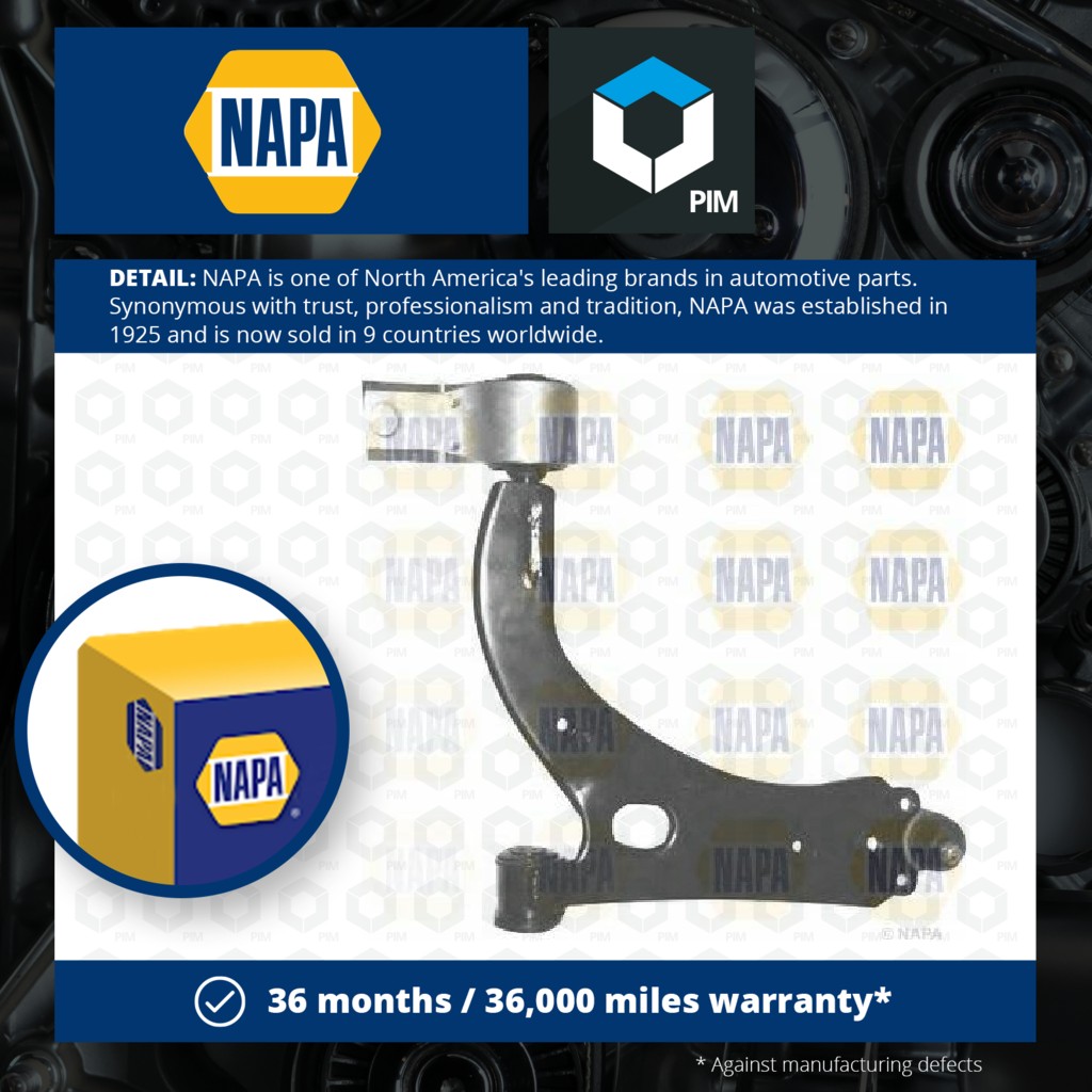 NAPA Wishbone / Suspension Arm Front Left NST2061 [PM1850347]