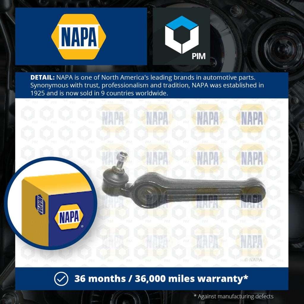 NAPA Wishbone / Suspension Arm Front Left NST2049 [PM1850341]