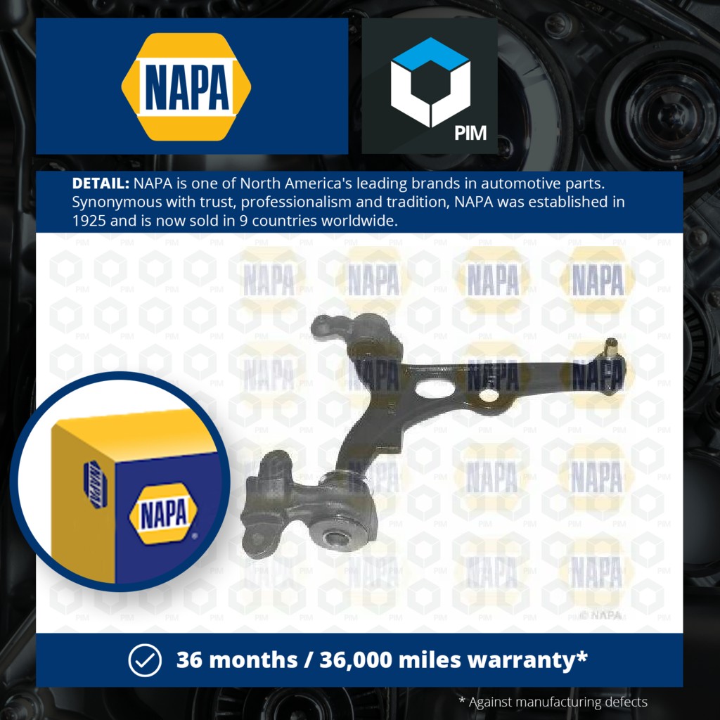 NAPA Wishbone / Suspension Arm Front Right NST2027 [PM1850319]