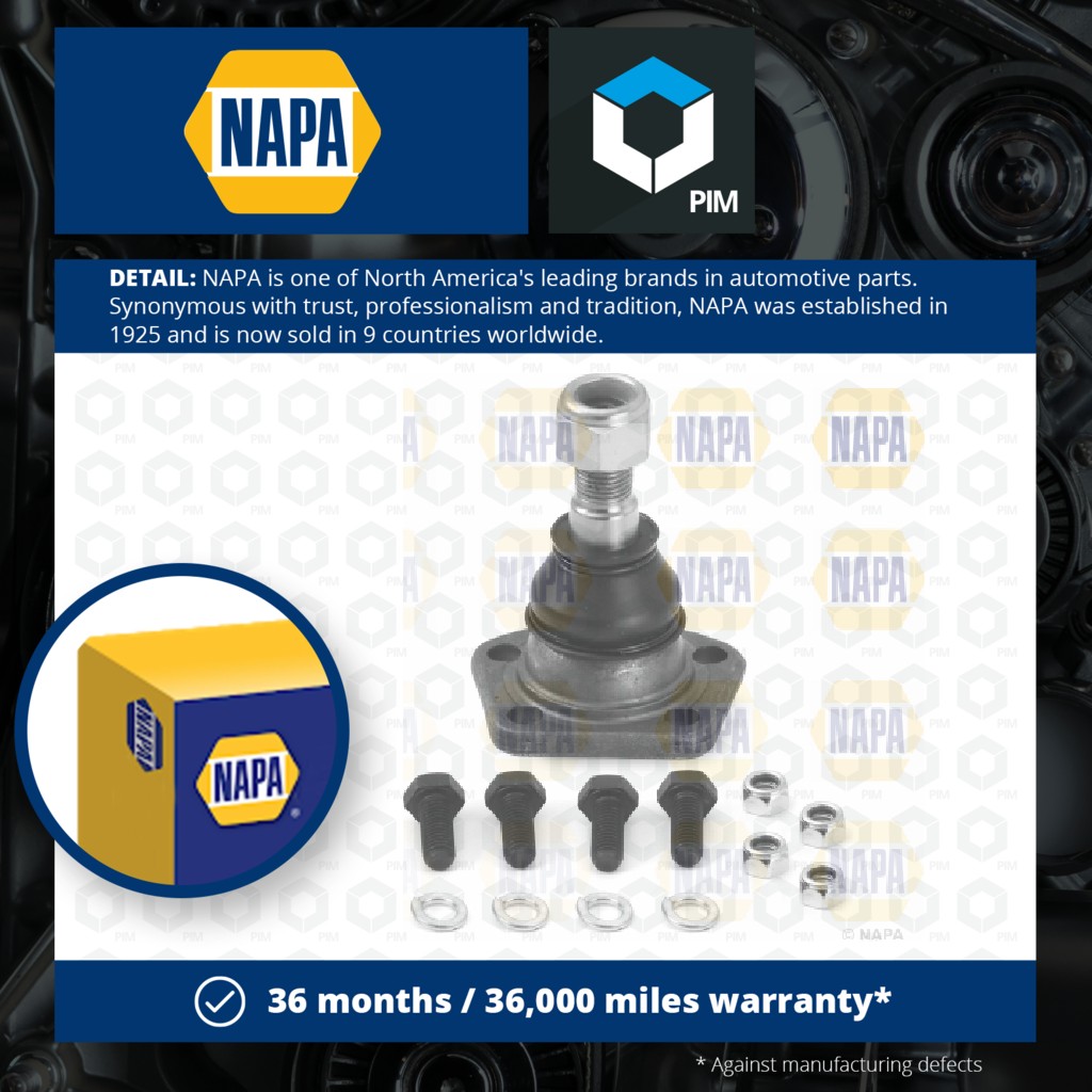 NAPA Ball Joint Front NST0192 [PM1850281]