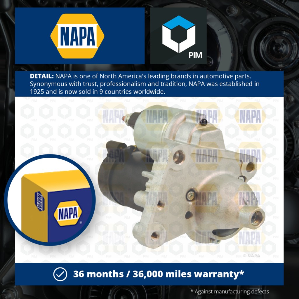 NAPA Starter Motor NSM1466 [PM1850069]
