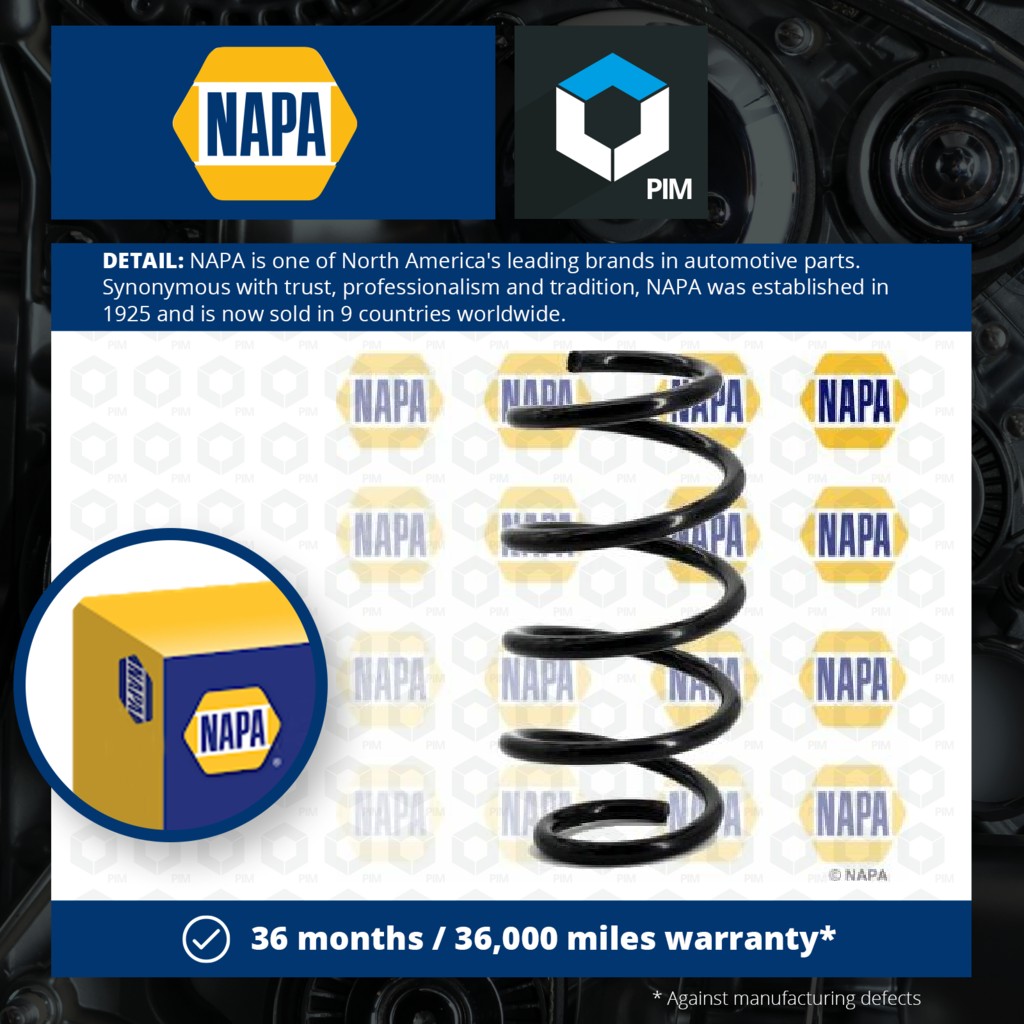 NAPA Coil Spring Front NCS1101 [PM1848908]