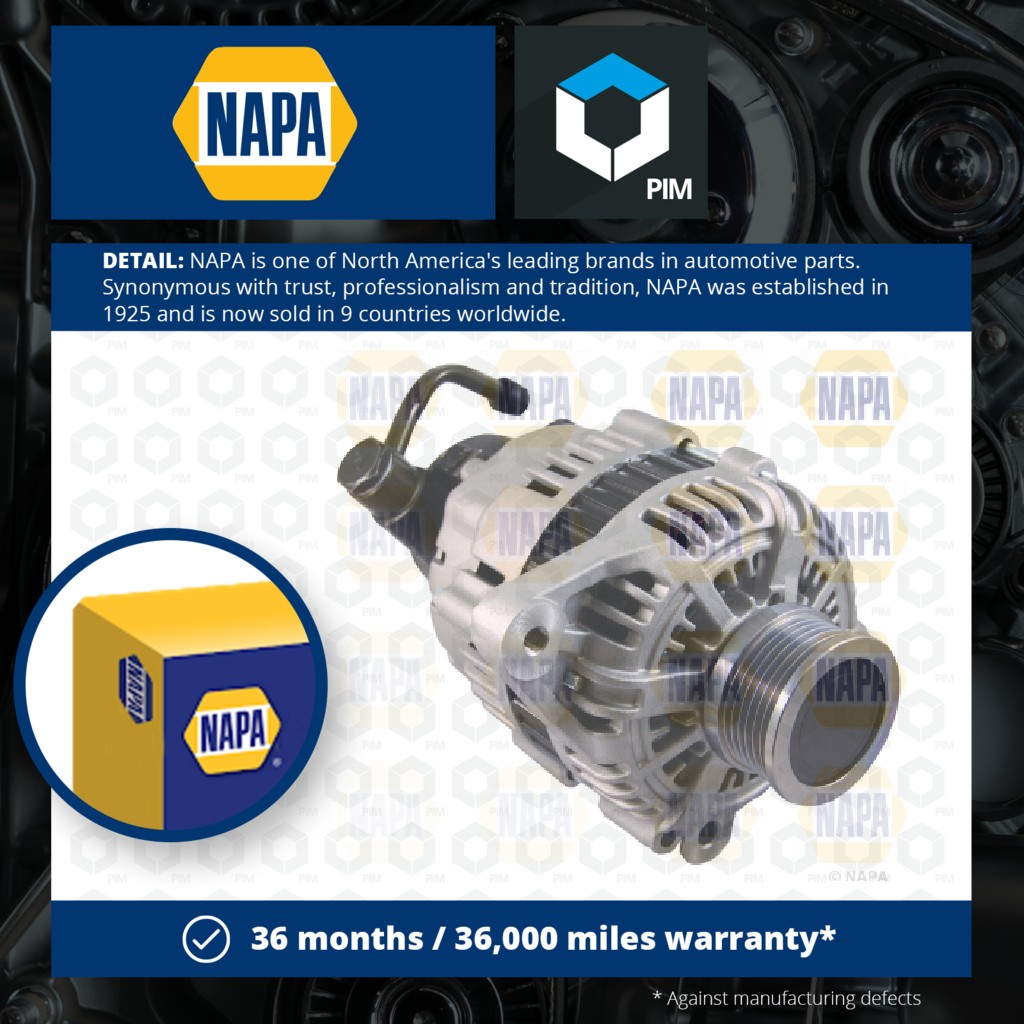 NAPA Alternator NAL1534 [PM1848626]