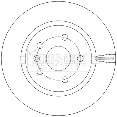 Borg & Beck BBD5552