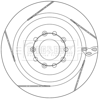 Borg & Beck BBD5547