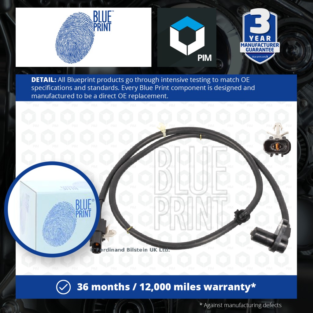 Blue Print ABS Sensor Front Right ADBP710024 [PM1846554]