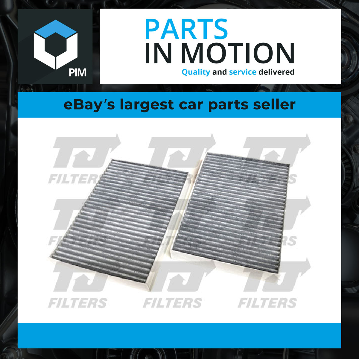 TJ Filters Pollen / Cabin Filter QFC0460 [PM1844425]