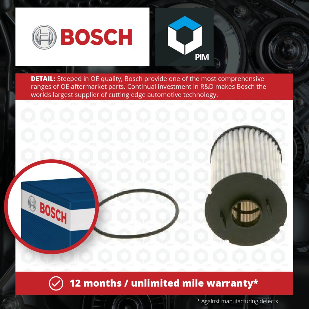 Bosch Oil Filter F026407269 [PM1843960]