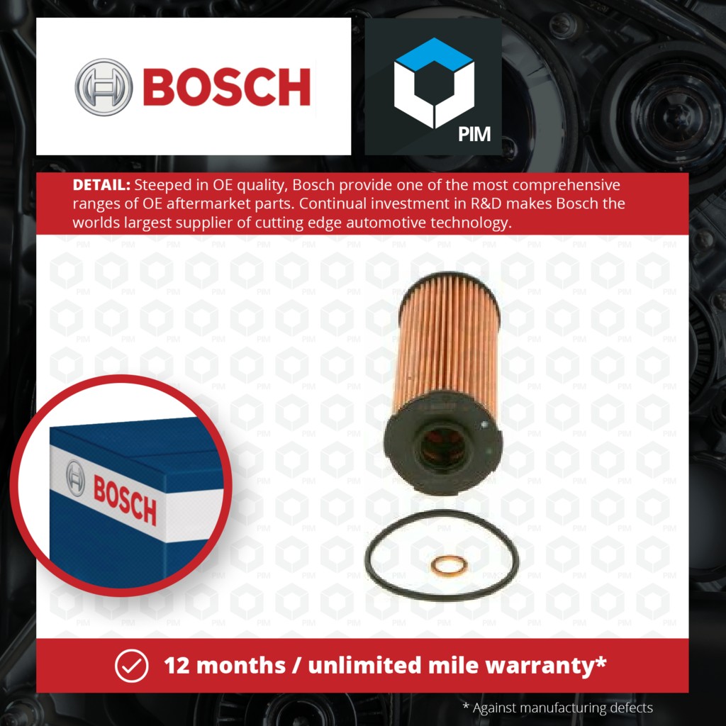 Bosch Oil Filter F026407264 [PM1843958]