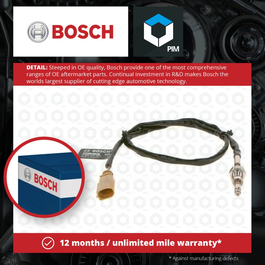 Bosch Exhaust Temperature Sensor After DPF 0986259069 [PM1843745]