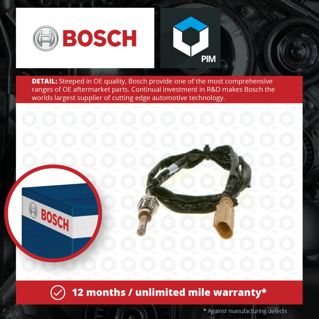 Bosch Exhaust Temperature Sensor After DPF 0986259064 [PM1843740]