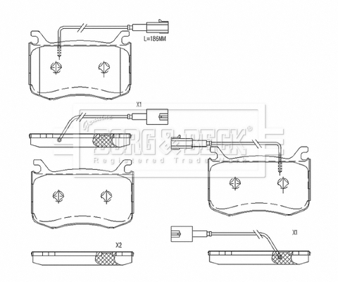 Borg & Beck BBP2695