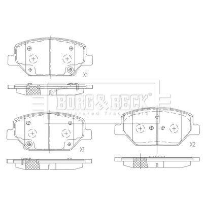 Borg & Beck BBP2687