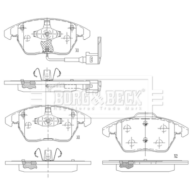 Borg & Beck BBP2686