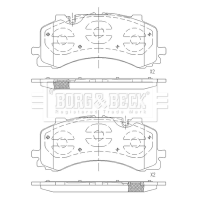 Borg & Beck BBP2683