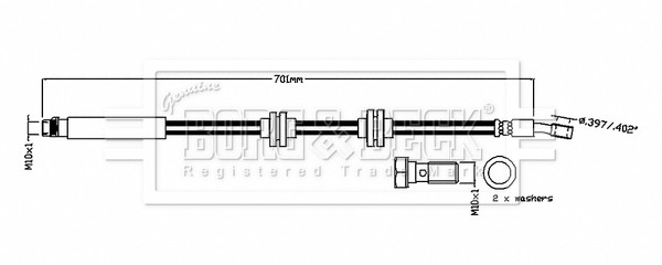 Borg & Beck BBH8863