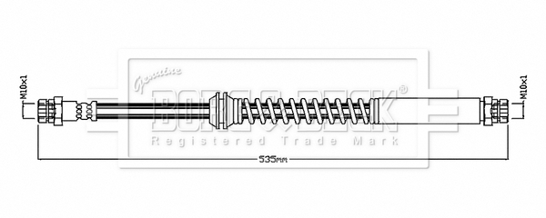 Borg & Beck BBH8861