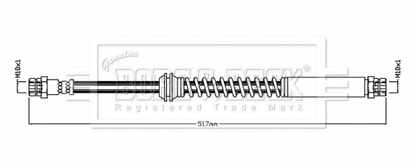 Borg & Beck BBH8860