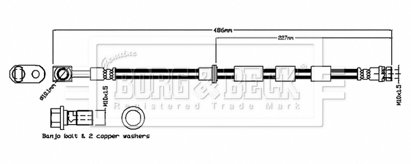 Borg & Beck BBH8836