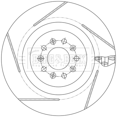 Borg & Beck BBD6220S