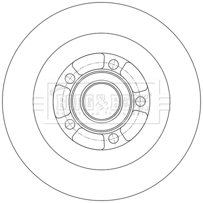 Borg & Beck BBD6218S