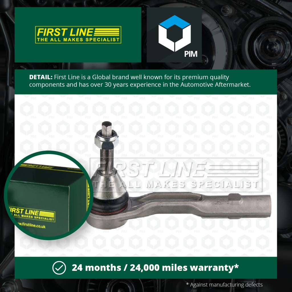 First Line Tie / Track Rod End Left or Right FTR6103 [PM1841252]