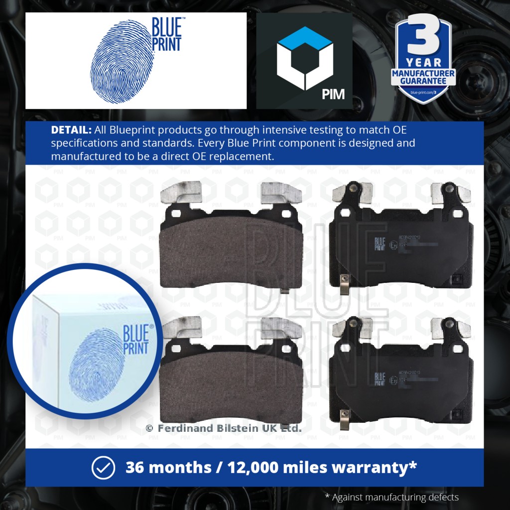 Blue Print Brake Pads Set Front ADBP420013 [PM1841043]
