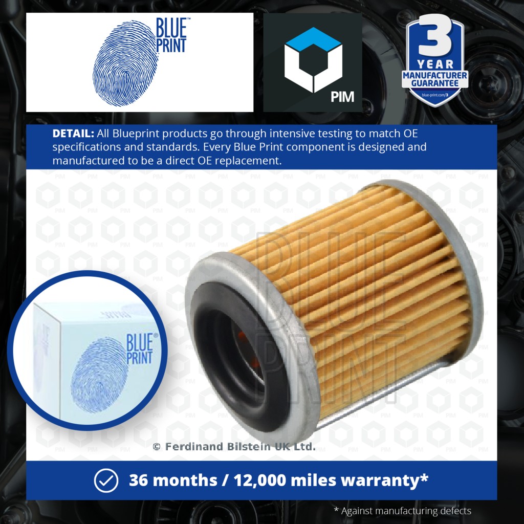 Blue Print Automatic GearBox Oil Filter ADBP210016 [PM1840931]