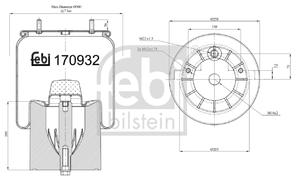 Febi 170932