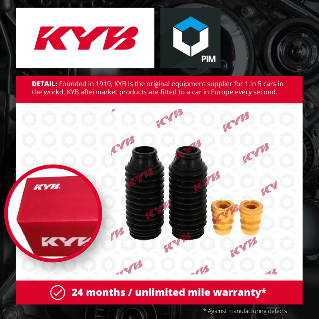 KYB Shock Absorber Dust Cover Kit Front 910287 [PM1838637]