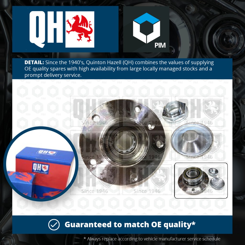 Quinton Hazell Wheel Bearing Kit Front QWB1543 [PM1838447]