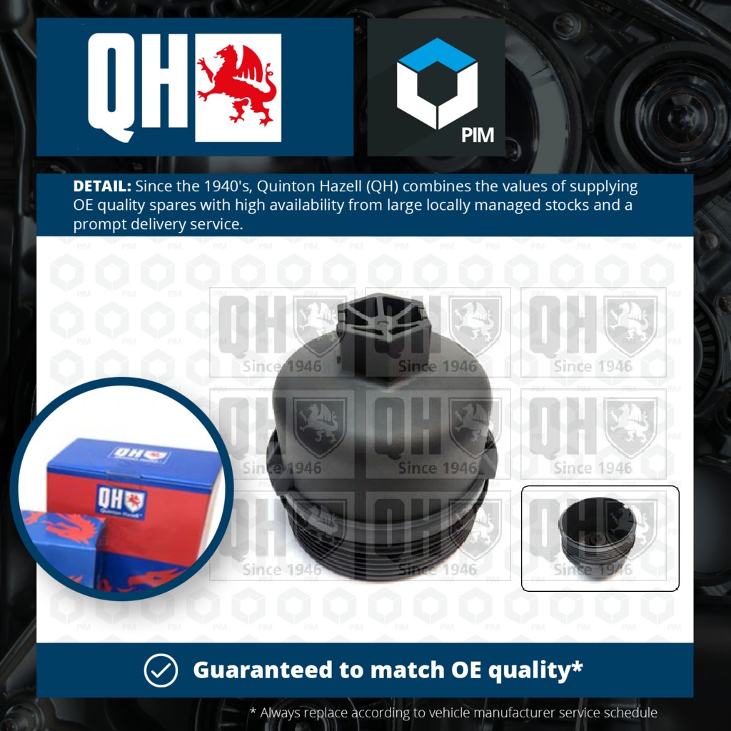 Quinton Hazell Oil Filter Cap QOC1009 [PM1838223]