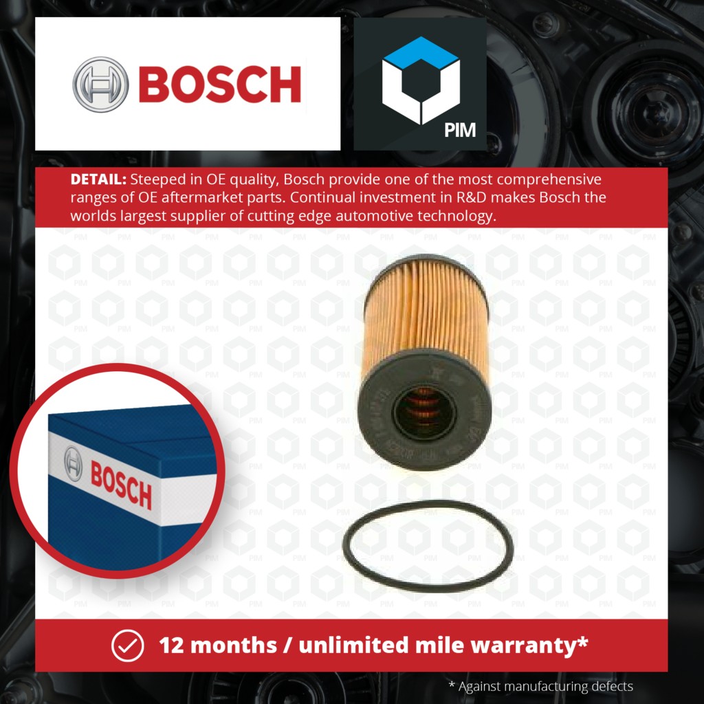 Bosch Oil Filter F026407275 [PM1837435]