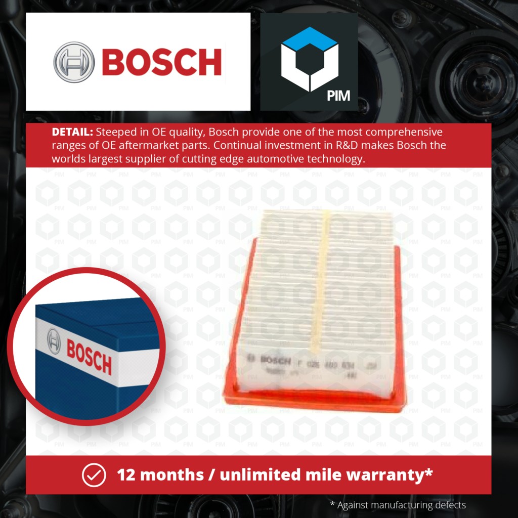 Bosch Air Filter F026400634 [PM1837418]