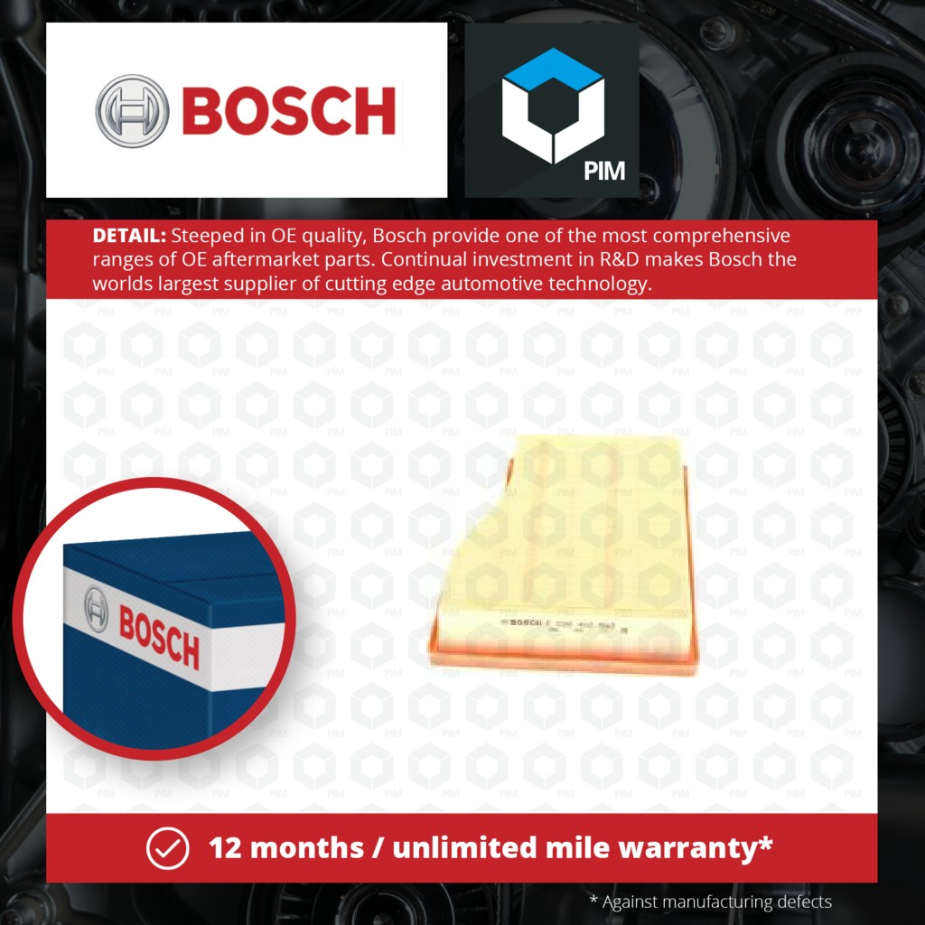 Bosch Air Filter F026400593 [PM1837414]