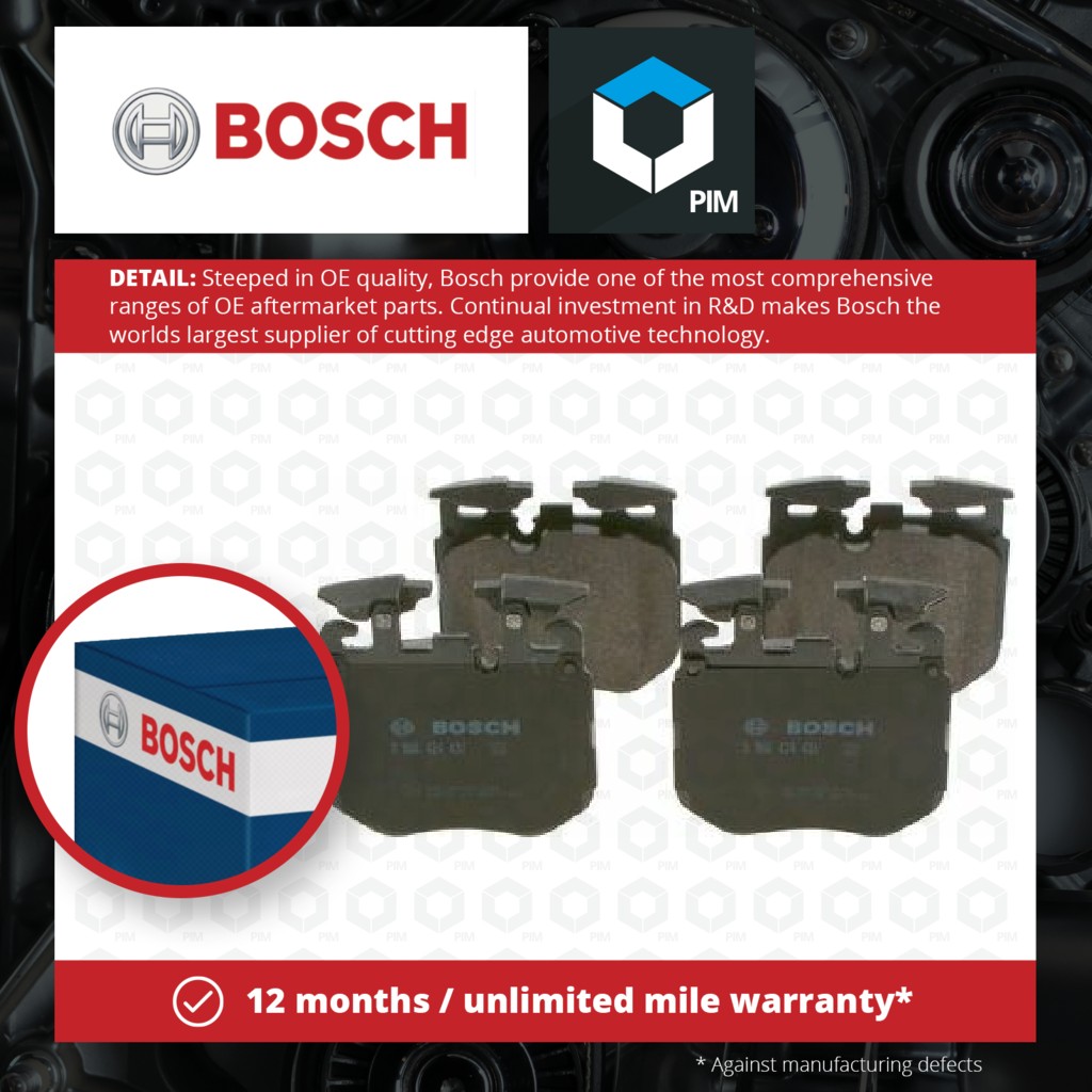 Bosch Brake Pads Set Front 0986424431 [PM1836656]