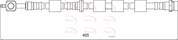Apec Brake Hose Front Right HOS4144 [PM1804627]