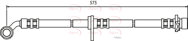 Apec Brake Hose Front Left HOS3671 [PM1804189]