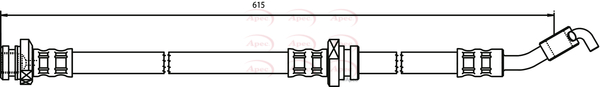 Apec Brake Hose Front Right HOS3518 [PM1804056]