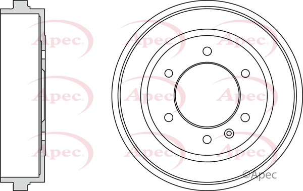 Apec Brake Drum Rear DRM9991 [PM1801657]