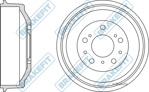 Brakefit Brake Drum Rear BDR9039 [PM1799873]