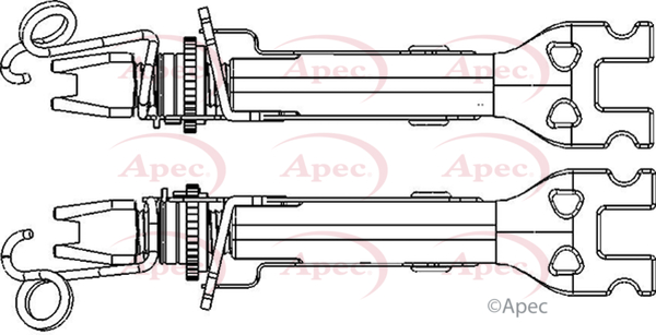 Apec Adjuster Bar Axle Set ADB3005 [PM1799271]