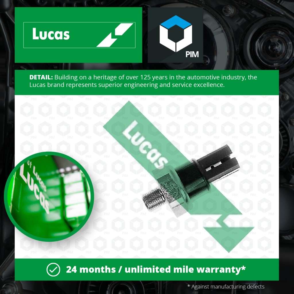 Lucas Oil Pressure Switch SOJ121 [PM1798970]