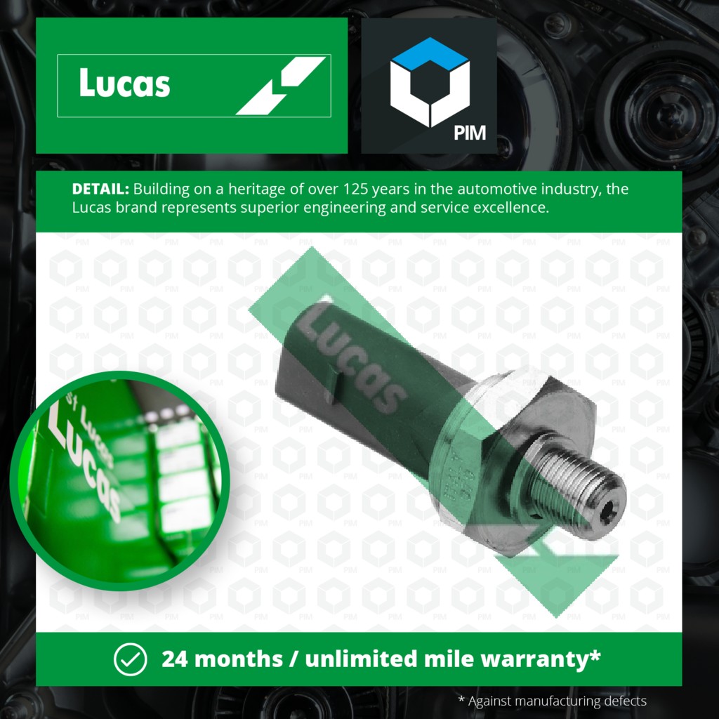 Lucas Oil Pressure Switch SOB991 [PM1798962]