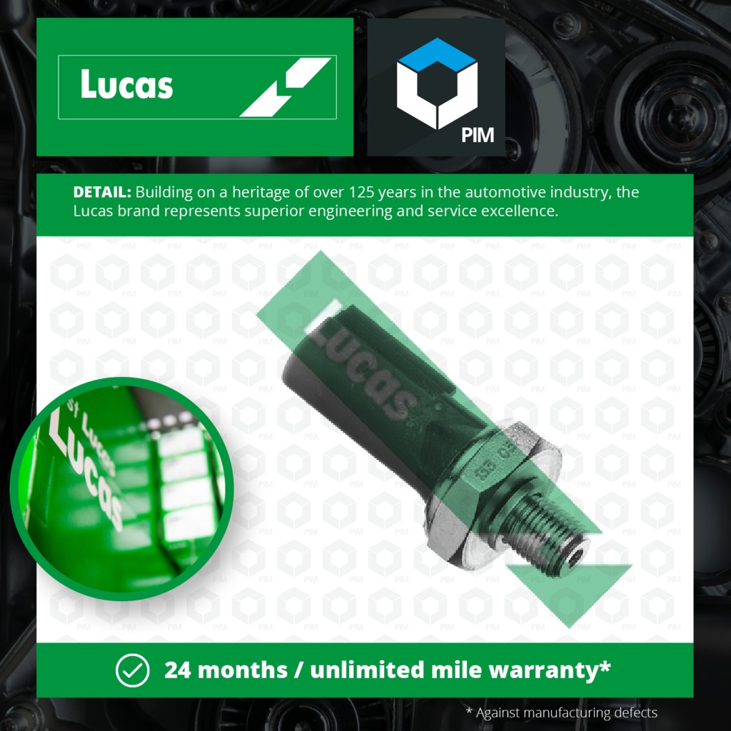 Lucas Oil Pressure Switch SOB981 [PM1798957]
