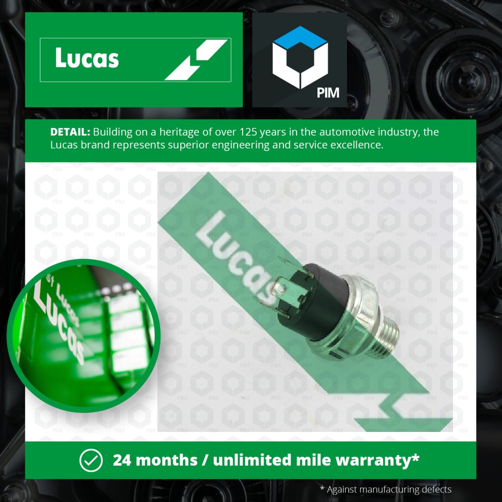 Lucas Oil Pressure Switch SOB978 [PM1798955]